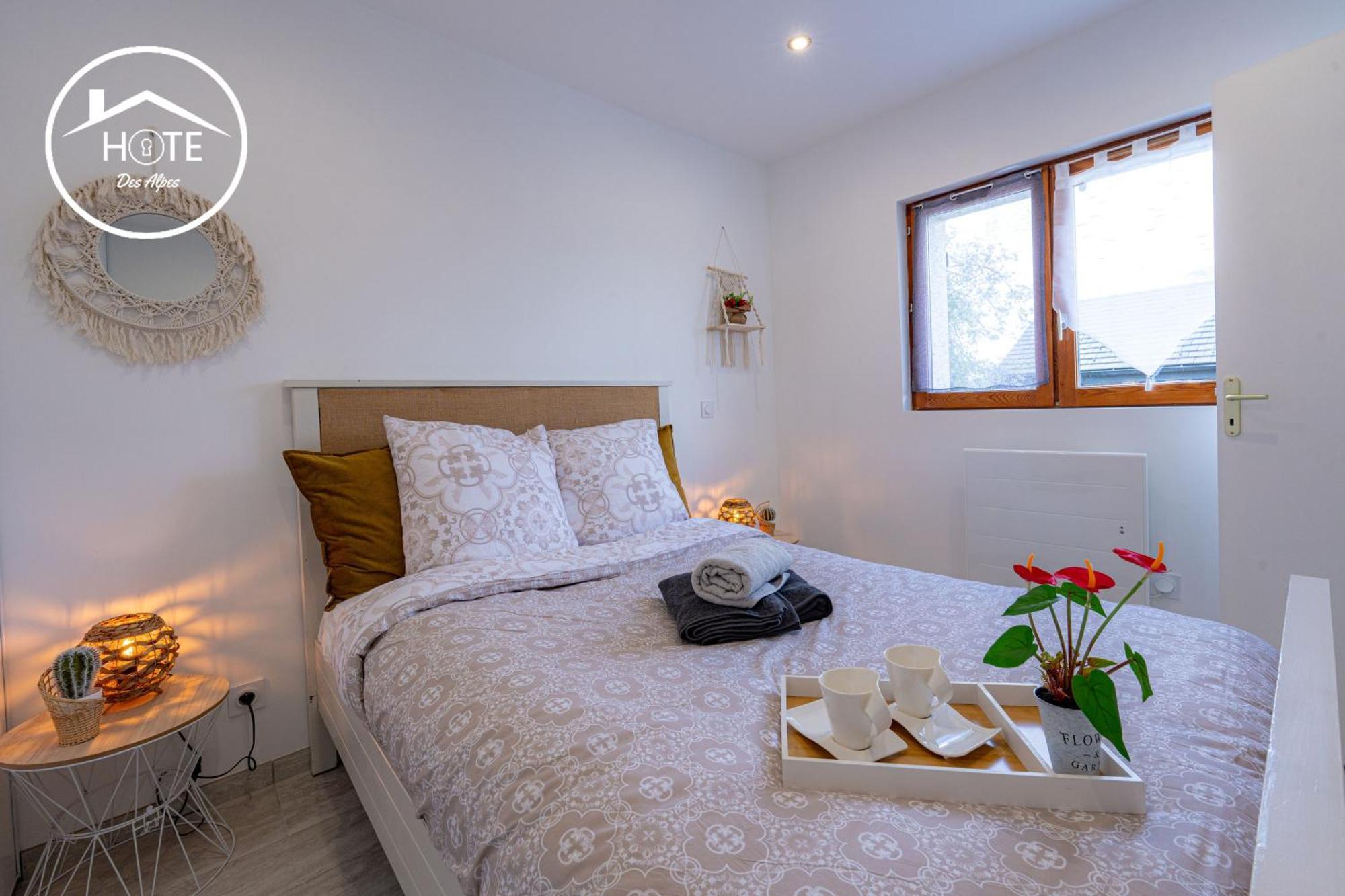 Appartement Entre Lacs Et Montagnes-jardin-wifi Gruffy